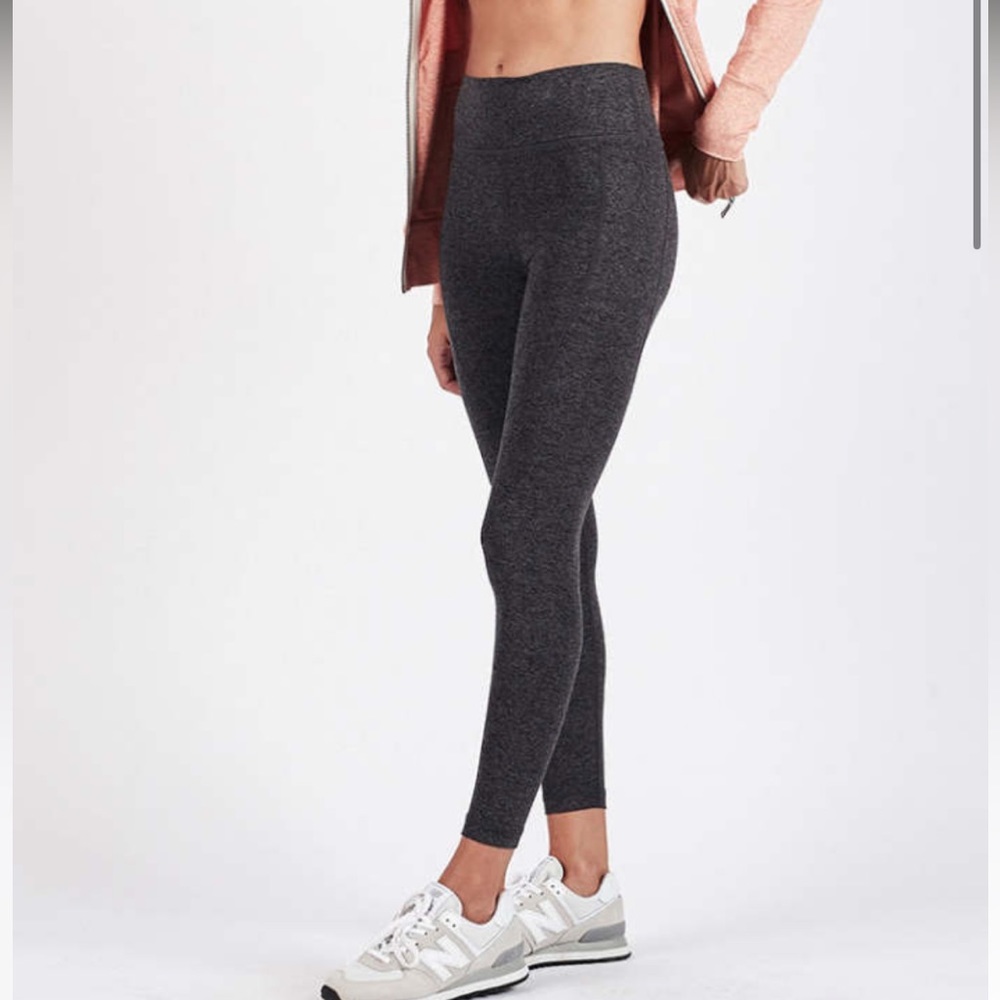 Vuori Clean Elevation Charcoal Heather Leggings